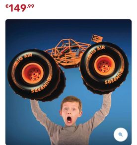 Giant crusher remote control truck