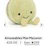 New JELLYCAT  Max / Mona / May Macarons Image 5