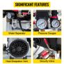 Silent Air Compressor 9/25/30L Portable Oil-free Air Compressor Pump Safe Solenoid Valve Workshop Repair Tire Inflation Image 4