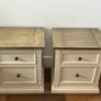 Rustic Bedside Lockers x 2 Image 2