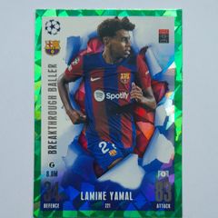 2 Lamine Yamal Topps Match Attax Cards