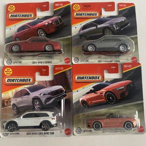 BMW 7-Series, Cadillac Lyriq, Mercedes-Benz/ AMG - Matchbox Cars