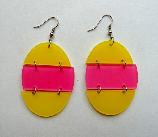 Back to the 80s Accessories - Earrings from 5e :)