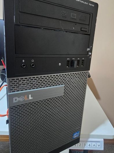 Dell Optiplex 7010 Mt Intel Core I5-3470 3.20ghz Cpu, 24inch Monitor, 12gb Ram 250gb Ssd, 500GB 3.5 Hdd, Dvd-rw Win10 Pro