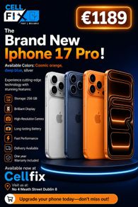 Iphone 17 Pro 256gb Brand New Sealed Pack Unlock Sim Free
