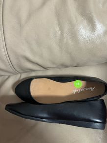 American Eagle black flat shoes size UK7-7,5 EU41 Postage included