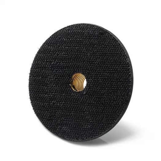 Glass Polish 12722 - 5/8"-11 Rigid Hook and Loop Backing Pad / 3" 75mm - Water Feed