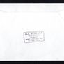 1987 Ireland Festivals Commemorative Stamps Plain cover Cover (FDC) with Paquebot cancel and MV Atlania cancel on back and front Image 2
