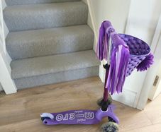 Foldable Purple Mini Micro Scooter