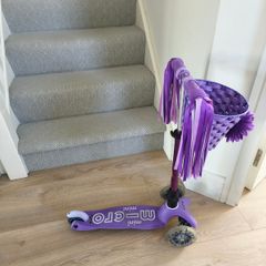 Foldable Purple Mini Micro Scooter