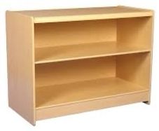 Maple Solid Display Counter - 1200mm x 600mm x 900mm (unpacked)