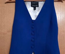 River Island Blue Waistcoat