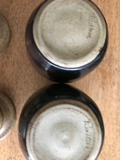 Vintage Tea and Coffee Pottery Containers