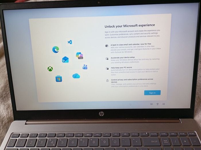 hp 15.6" laptop in perfect condition