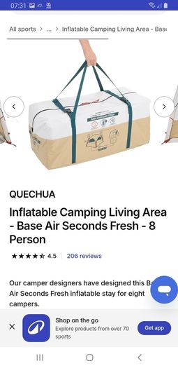 Camping Shelter Inflatable  Tent