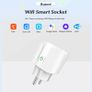 Smart Socket EU 20A AC100-240V Wifi Smart Plug Power Outlet, Alexa Google Home Voice Control, For Tuya Smart Life APP Image 2