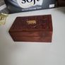 Carved wooden trinket box Image 7