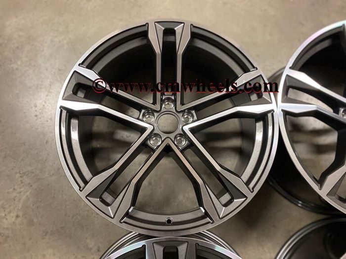 19" Inch SQ8 Audi style Alloy wheels A3 A4 A6 Golf Caddy Van Seat Leon Skoda 5x112