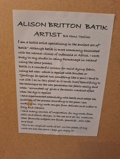 Alison Britton Batik