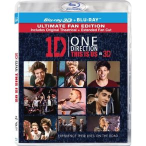 One Direction This Is Us Blu-ray 3d Hit Rare Boyband Harry Styles