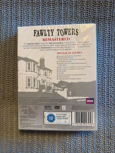 Fawlty Towers Complete Collection ;Remastered DVD. New Sealed. PAL. John Cleese
