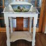 antique washstand with bowls Image 3