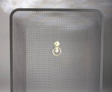 NEW SALE Black Brass handle fire guard 61x54cm