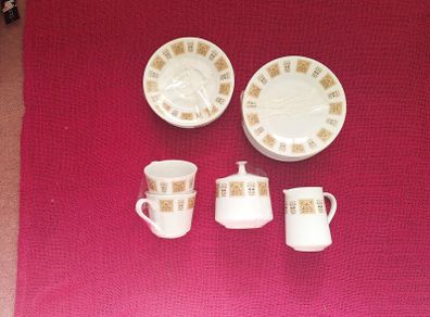 Vintage 4 Person Japanese Tea Set
