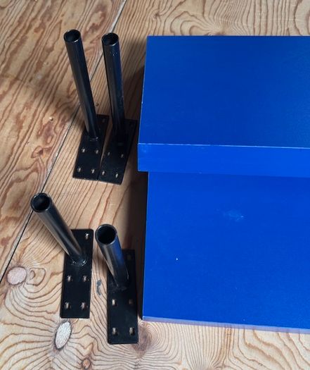 IKEA Blue Lack Shelves