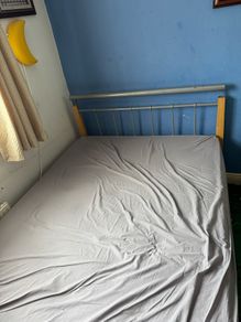 Bed frame and mattress