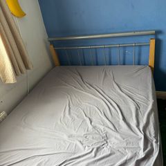Bed frame and mattress