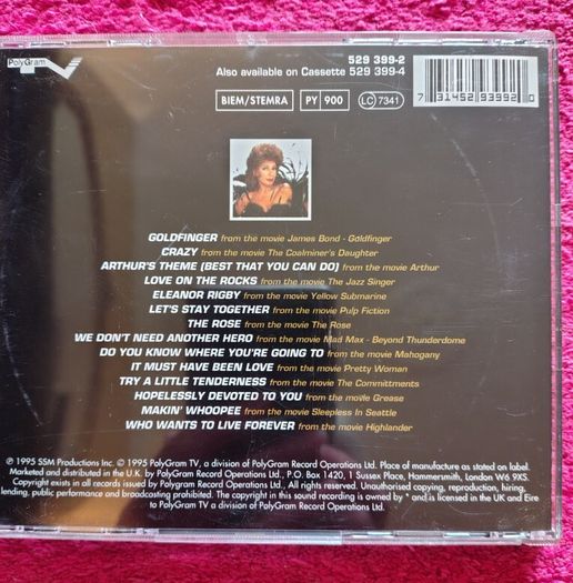 5 CD like new. Shirley Basset, Gloria Gaynor, Rita McNeil, Ralph McTell, Charlie Landsborough