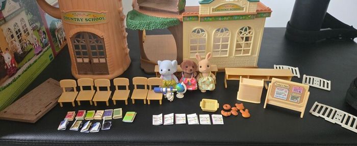 sylvanian families country tree school