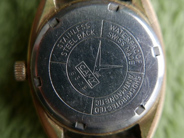 Vintage  Camy Winding Watch Water Proof Shock Protected  Swiss made - works well