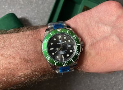 Fredric Ocean Professional Sport Watch Stainless Steel Quartz