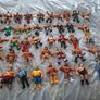 Wwf Wwe Hasbro 42 Figures Plus Ring Image 3