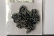 Stampendous - Poinsettia Silhouette