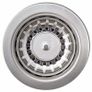 Overmount Kitchen Sink Single Basin Granite Cream White Image 2