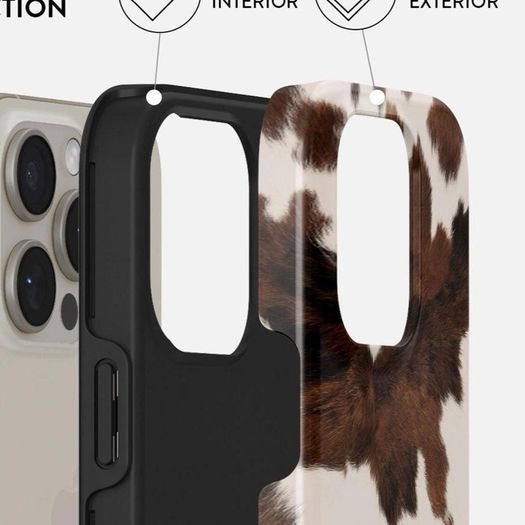 Burga Celestial Cow Print IPhone 16 Pro Max case