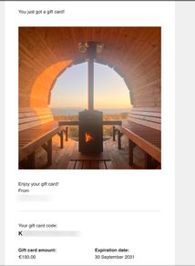 Voucher THE SEA SAUNA in Portrane