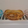 1950s Bohemia glass trinket dishes Image 8