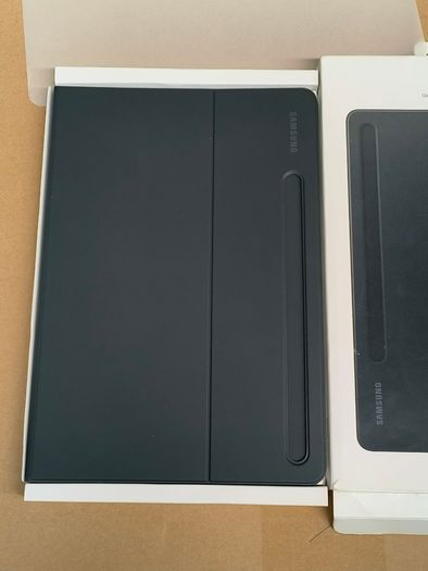 Genuine OEM Samsung Book Cover for Galaxy Tab S8 & Galaxy Tab S7 EF-BT630 Black