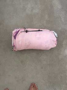Kids sleeping bag pink mermaids