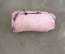 Kids sleeping bag pink mermaids