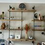 Custom built Irish oak shelving shelf unit - Barrel & Gunn craftsman Image 2