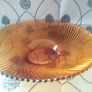 Amber Glass Bowl Image 2