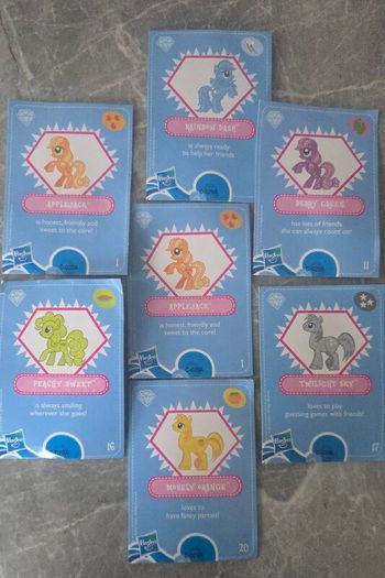 G4 Collector Cards off Mini Figures just 1 Euro Each - Selection 3 - MLP G4 My Little Pony