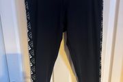 Brand new Adidas aero ready black side logo leggings women size XL UK18 EU46 Postage included