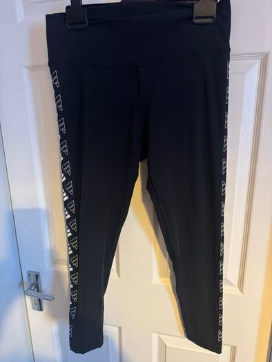 Brand new Adidas aero ready black side logo leggings women size XL UK18 EU46 Postage included