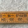 Vintage Folding Hand Rule Image 6